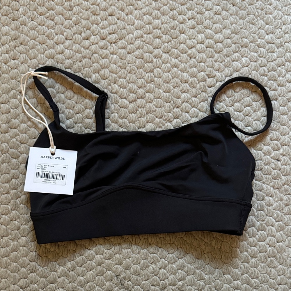 NWT Harper Wilde Black Women's Bralette